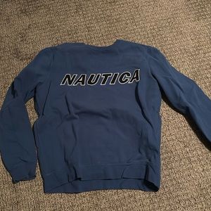 Blue Nautical Sweatshirt Pullover